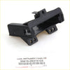 Black plastic instrument panel cluster case showing back side for cup holder bracket toyota hilux 2004 2016