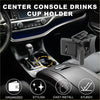 Black plastic clip-on cup holder for toyota highlander 2014-2019 center console drinks holder easy install