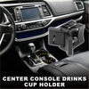 Black plastic foldable cup holder for toyota highlander 2014-2019 center console drink holder