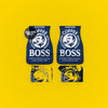 Custom Boss Coffee Navy Floor Mats
