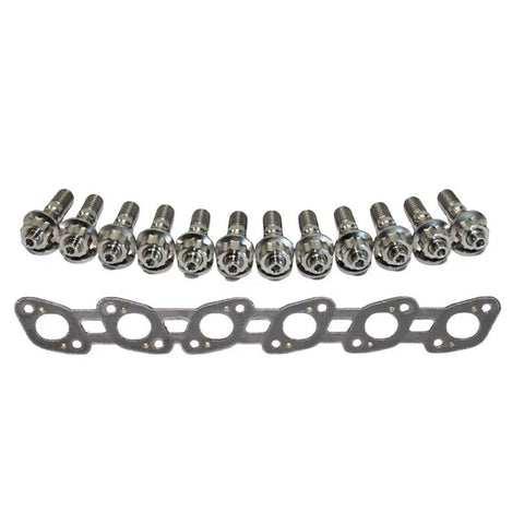 Nissan Skyline R32 2.5L Permaseal Exhaust Manifold Titanium Stud&Gasket Kit