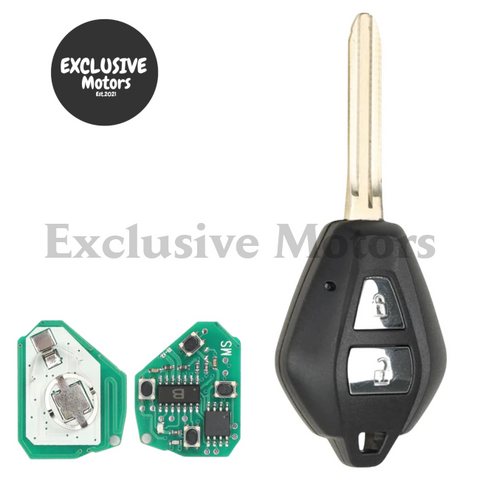 Isuzu D-Max car key Holden Colorado Auto Key Control Replacement dahai Remote Car Key Fob 2 Buttons 433.92MHz ID46 Chip