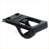 Black plastic dash drink cup holder mount for toyota hilux 2005-2011 left hand side view