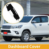 Black dashboard cover for toyota hilux 150 series sr sr5 2005-2015 designed for pickup trucks interior protection