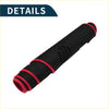 Black and red rolled-up foam grip handle with textured surface for dashboard cover mat toyota 86 zn6 2012 sun protector pad