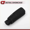 Black microfiber car detailing cloth rolled for storage used with dashboard cover mat protector pad for toyota crown 18 series