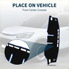 Black protective dashboard cover mat for toyota raize a200a with white trim details front center console use