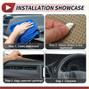 Blue microfiber cleaning cloth for dashboard cover mat sun protector in toyota roomy tank 2016-2020