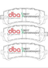 DBA Street Performance Brake Pad Set Rear DB2060SP