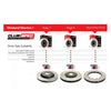 DBA T3 4000 Performance Slotted Brake Rotor Pair Rear