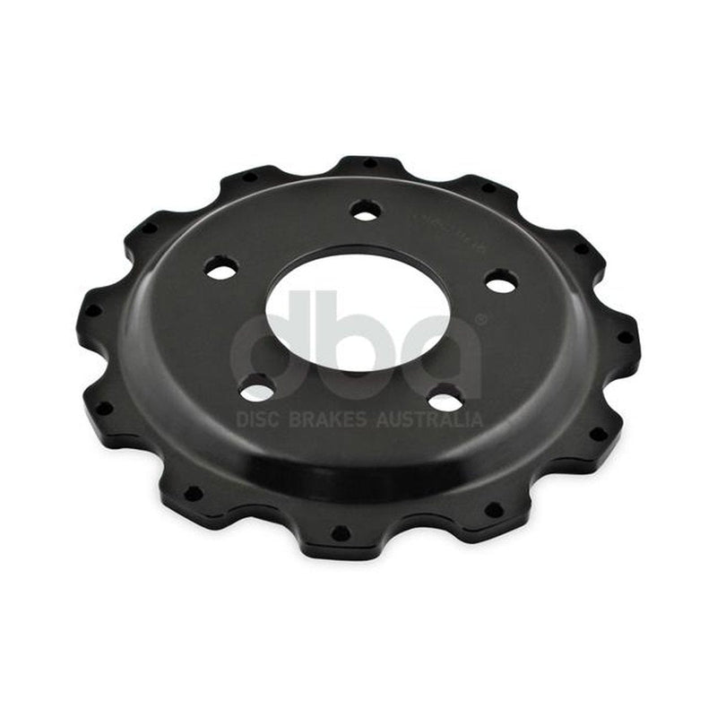 DBA T3 5000 Aluminium Hat Black Brake Rotor Front