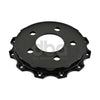 DBA T3 5000 Aluminium Hat Black Brake Rotor Front