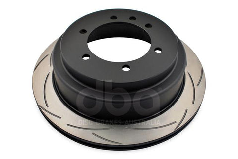 DBA T2 4x4 Slotted Brake Rotor Pair 330mm Rear DBA699S
