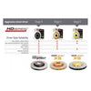 DBA HD 4000 Brake Rotor Single Rear DBA42703