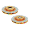 DBA HD 4000 Drilled Slotted Brake Rotor Pair 320mm Front