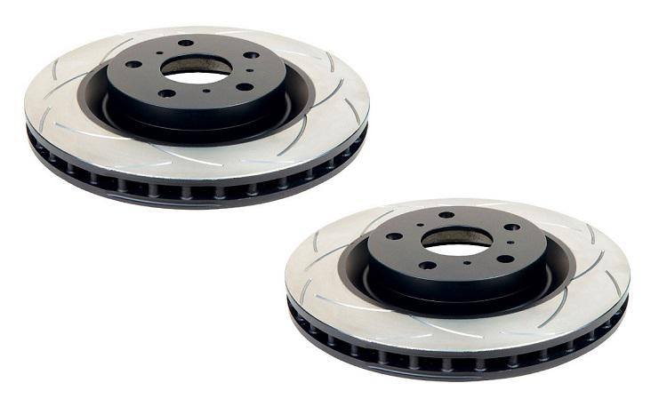 DBA T2 4x4 Slotted Brake Rotor Pair 380mm Front DBA2632S