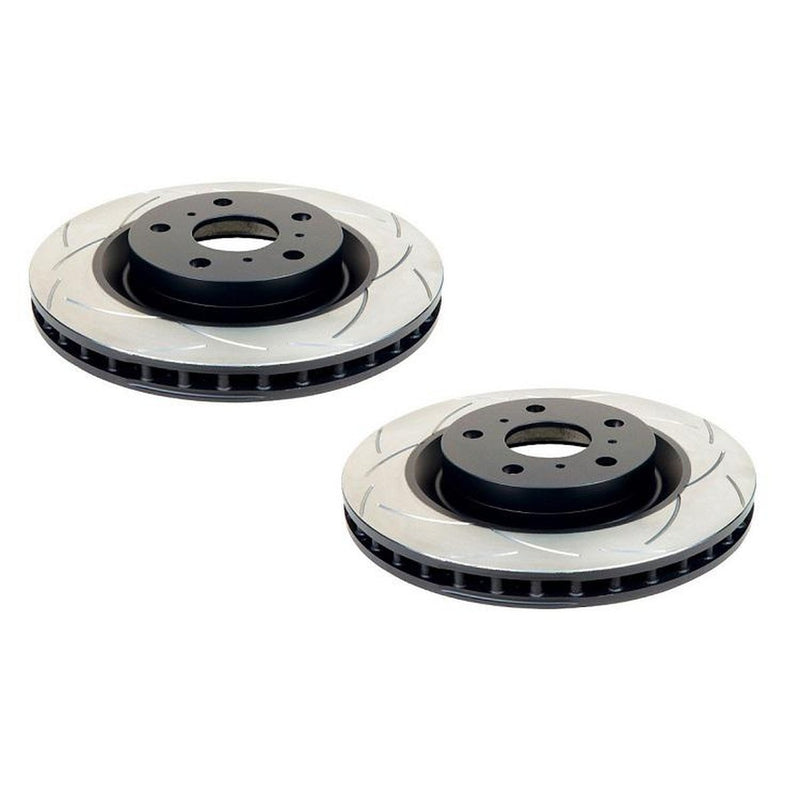 DBA T2 Slotted Brake Rotor Pair 321mm Front DBA2028S