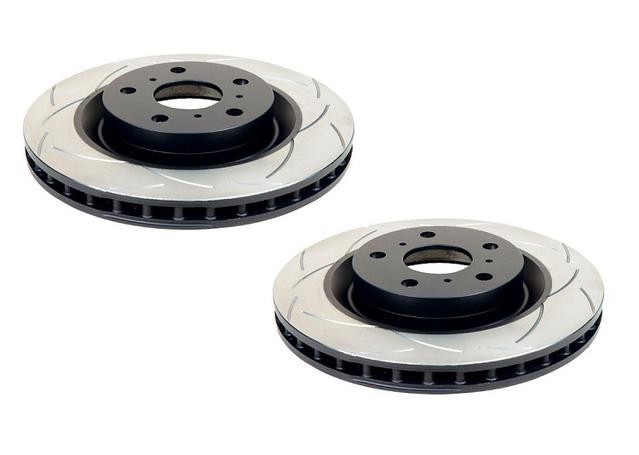 DBA T2 Slotted Brake Rotor Pair 280mm Rear DBA2529S