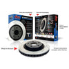 DBA T2 Slotted Brake Rotor Pair 324mm Front DBA2868S