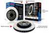 DBA T2 Slotted Brake Rotor Single 287mm Rear DBA108S