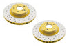 DBA X-Gold Brake Rotor Pair 320mm Rear DBA2856X