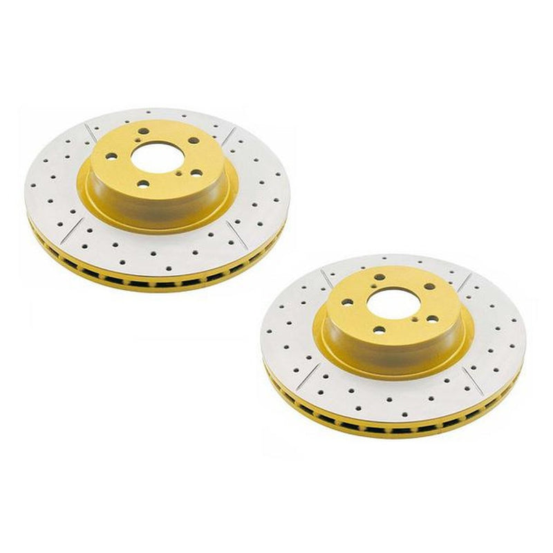 DBA X-Gold Brake Rotor Pair 235mm Front DBA413X