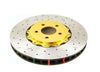 DBA HD 5000 Drilled Slotted 2Pc Brake Rotor 350mm RH