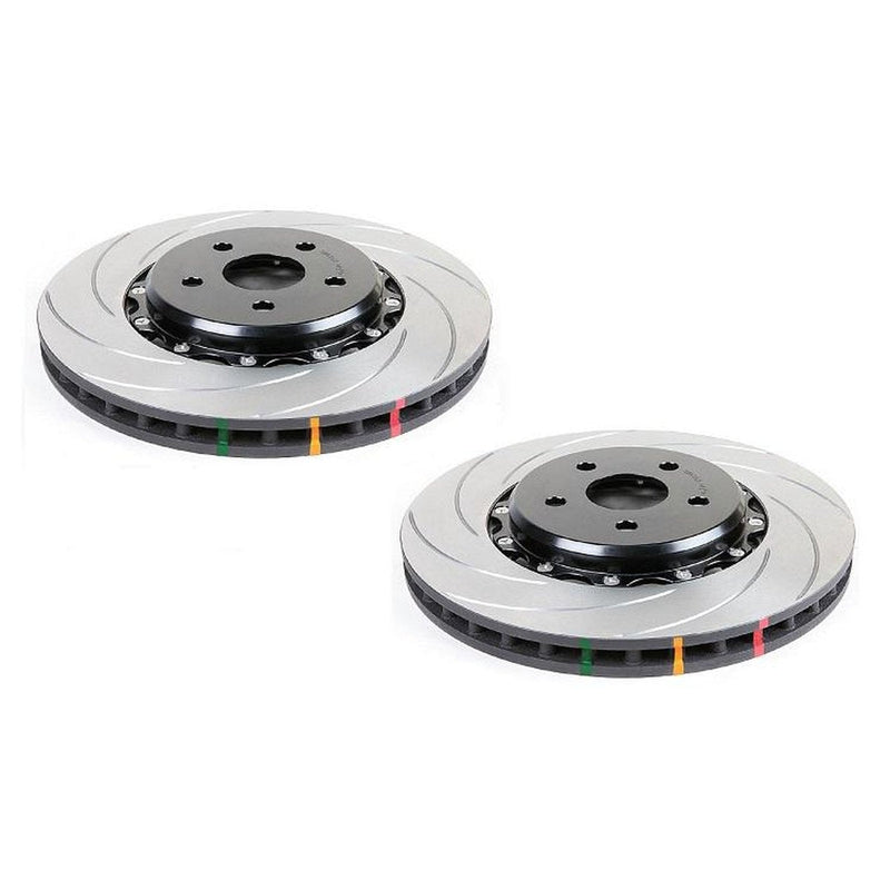 DBA T3 5000 Slotted 2Pc Brake Rotor Pair 324mm Front
