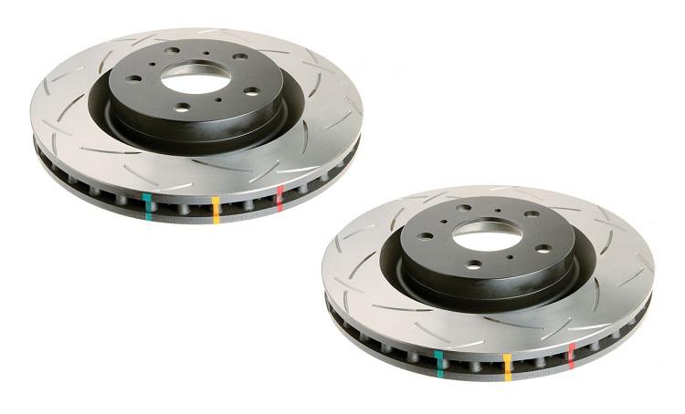DBA T3 4000 4x4 Slotted Brake Rotor Pair 298mm Front