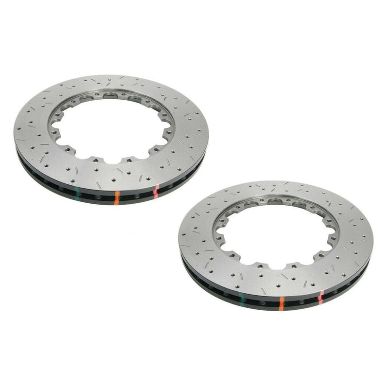 DBA XD 5000 Drilled Dimpled Replacement Brake Rotor 380mm