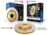 DBA X-Gold Brake Rotor Single 240mm Front DBA006X