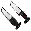 2000-2019 Suzuki GSXR 600/750/1000 Adjustable Wing Fin Rearview Mirrors