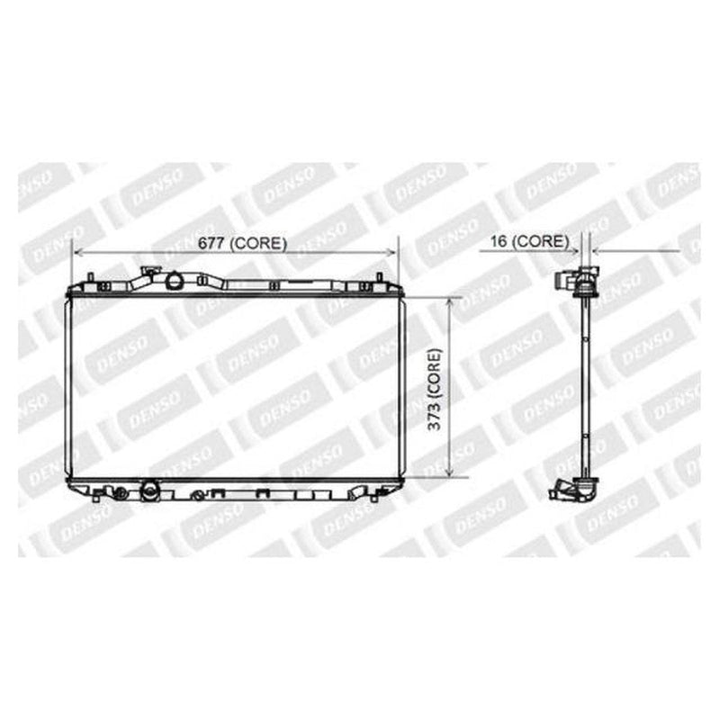 Denso Radiator A221-A397