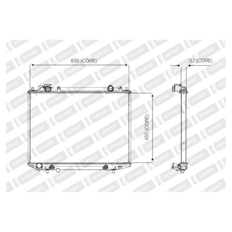 Denso Radiator A221-A340