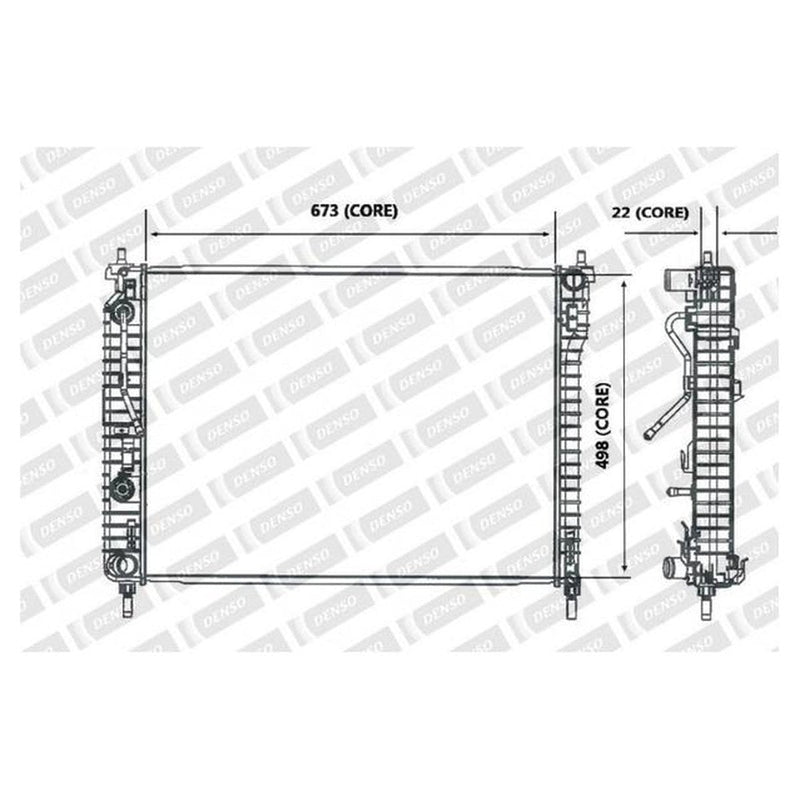 Denso Radiator A221-A378