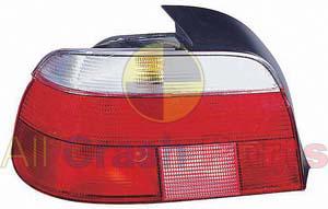 APG All Crash Black Red/Clear Tail Lamp Passenger Side