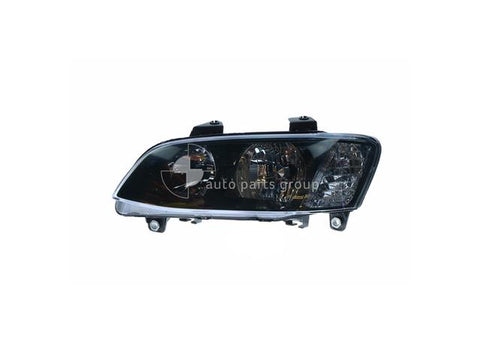 APG All Crash Black Head Lamp Passenger Side Certified