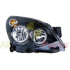 APG All Crash Black Head Lamp Drivers Side Certified