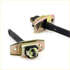 Metallic gold door stopper with black rubber arms and central lock for toyota hilux 4runner 1988-1997