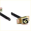 Black and gold metal door stopper hinge with rubber seal for Toyota Hilux MTX 5th gen 1988-1997 car door latch