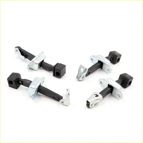 Black and silver door strap stopper with sturdy metal finish for mitsubishi triton l200 car door latch handles