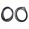 Black rubber weatherstripping seals coiled for door weatherstrip set for mazda b1600 b1800 repu fd courier 1965 1977