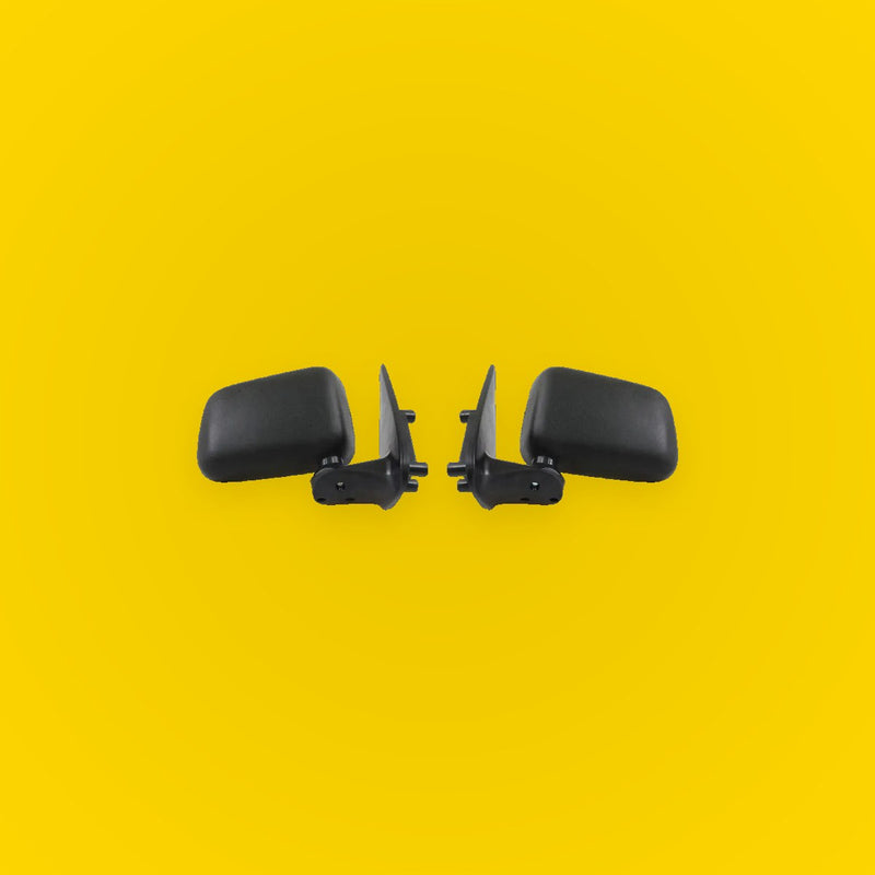 Door/Wing Mirror Black Manual Set for Toyota Hilux MK5 D4D 2.5TD 1997-2005