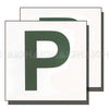 Drive P Plates Green Magnetic MP3