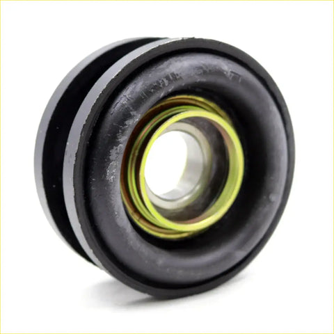 Drive shaft center support bearing for nissan navara d22 terrano with black rubber case and bright yellow inner bearing ring