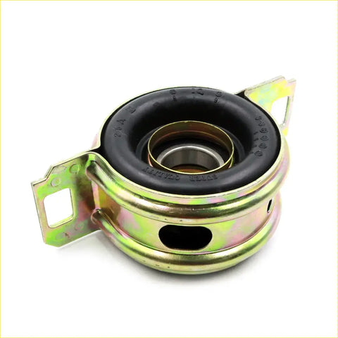 Green metal universal joint with black rubber seal and inner bearing for toyota hilux drive shaft center support bearing