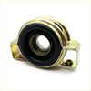 Gold-colored metal drive shaft center support bearing with black rubber seal and threaded brackets for toyota hilux rn25 rn27