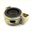 Yellowish metallic drive shaft center support bearing with black rubber bushing and inner bearing for toyota hilux rn25 rn27