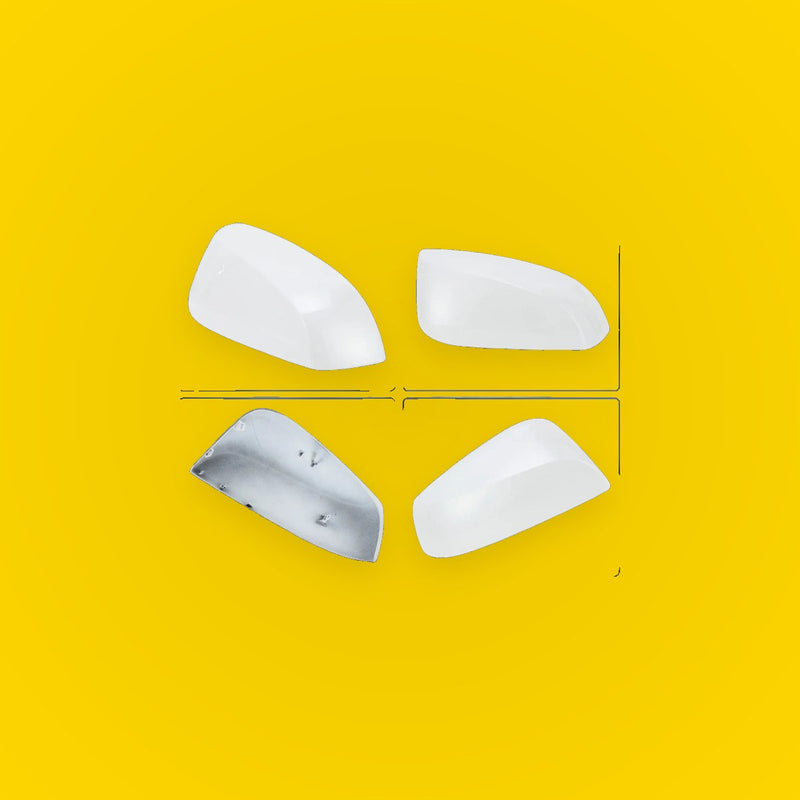 Driver Side Mirror Cover Cap Replacement White for Toyota RAV4