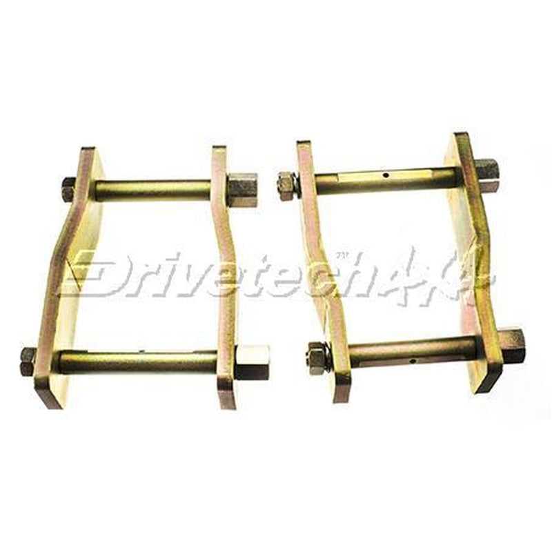 Drivetech 4x4 Extended Shackles fits Mitsubshi